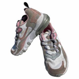 NIKE AIR MAX 270 WHITE PINK BQ0102-104 SIZE 3Y